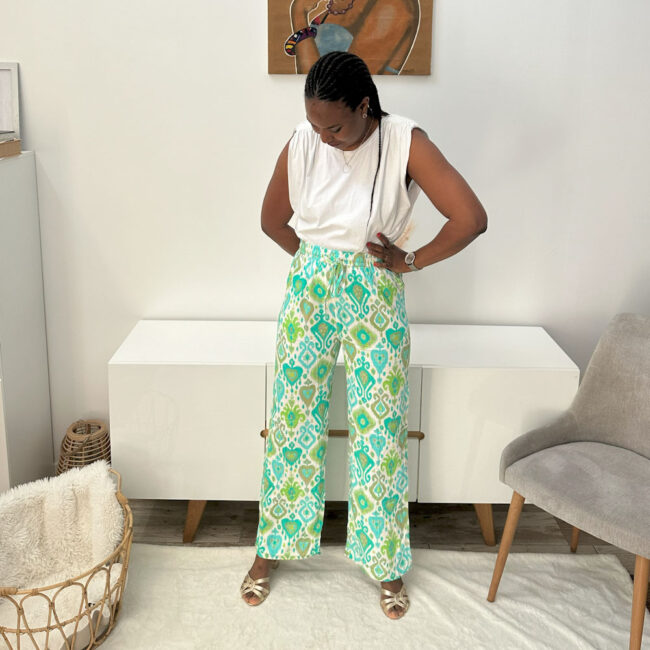 Pantalon Lilou Vert – Image 3